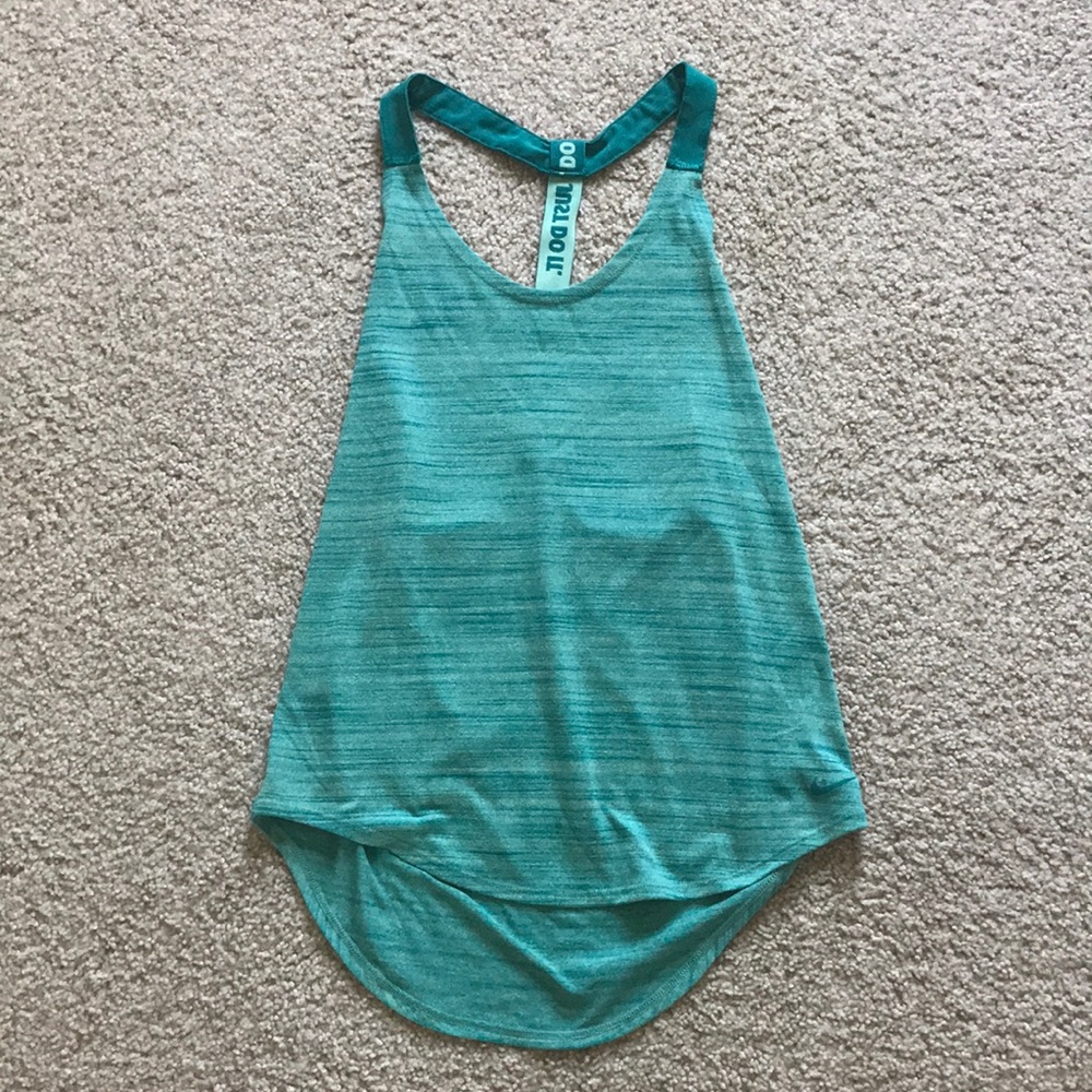 Nike xs Blue Workout Top